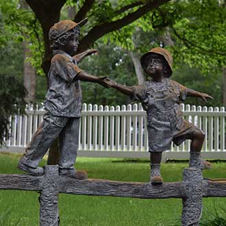 Ivy League statues